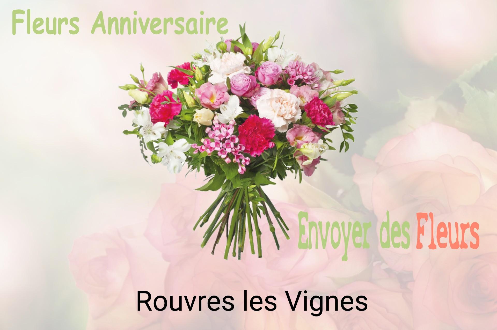 Bouquet de fleurs d’anniversaire livré à Rouvres-les-Vignes