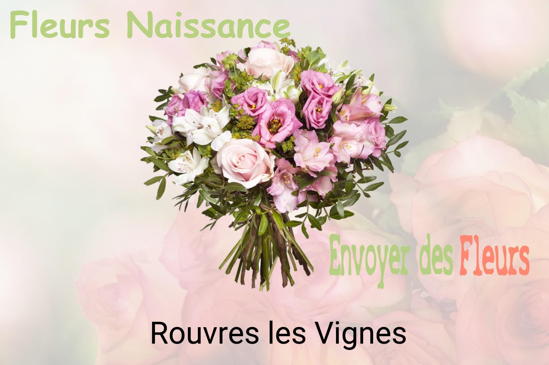 Bouquet de fleurs de naissance livré à Rouvres-les-Vignes